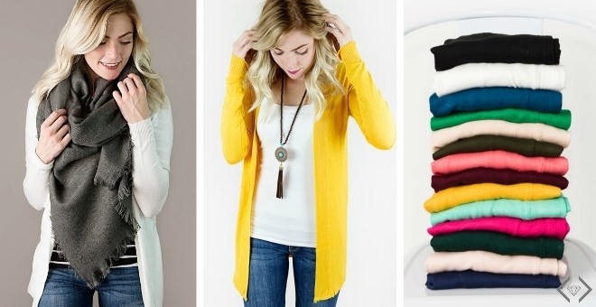 Soft Open Front Cardigans – Just $16.99! 17 Colors!