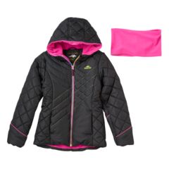 Kohls! Stacking Codes! Flash Sale Extended – 25% off Boots and Outerwear! Girls Pacific Trail Solid Puffer Jacket Set – Just $27.00!