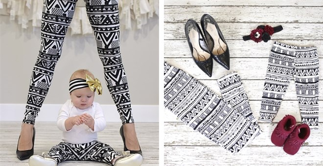 Mommy and Me Matching Leggings – Just $17.99!