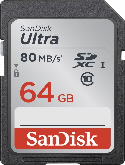 SanDisk Ultra Plus 64GB SDXC Class 10 UHS-1 Memory Card – Just $39.99!