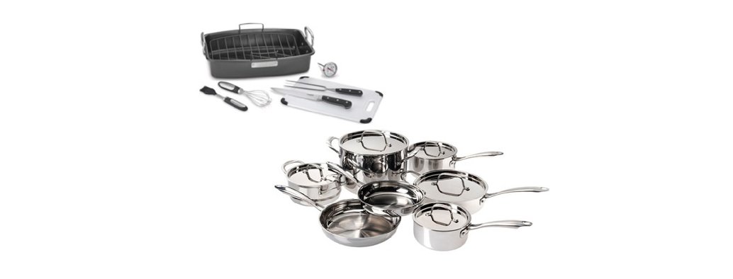 Cuisinart Cookware & Prep Sets: 3 Styles – Prices start at $49.99!