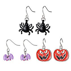 Halloween Theme 3 Pairs Drop Earrings – Just $8.99!