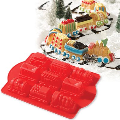 Silicone Train Cake Mold – Just $6.99! Free shipping!