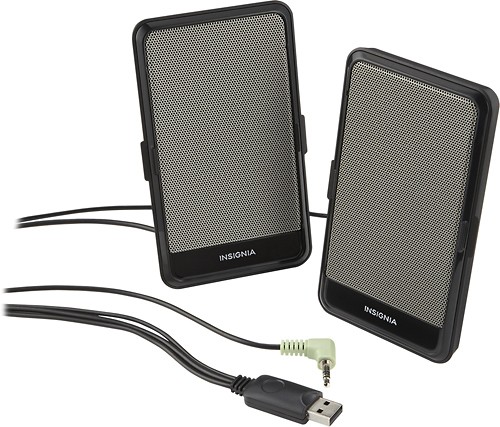 Insignia USB-Powered Portable Speakers – Just $7.99!