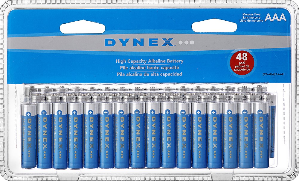 Dynex AAA batteries – 48-Pack – just $8.99!