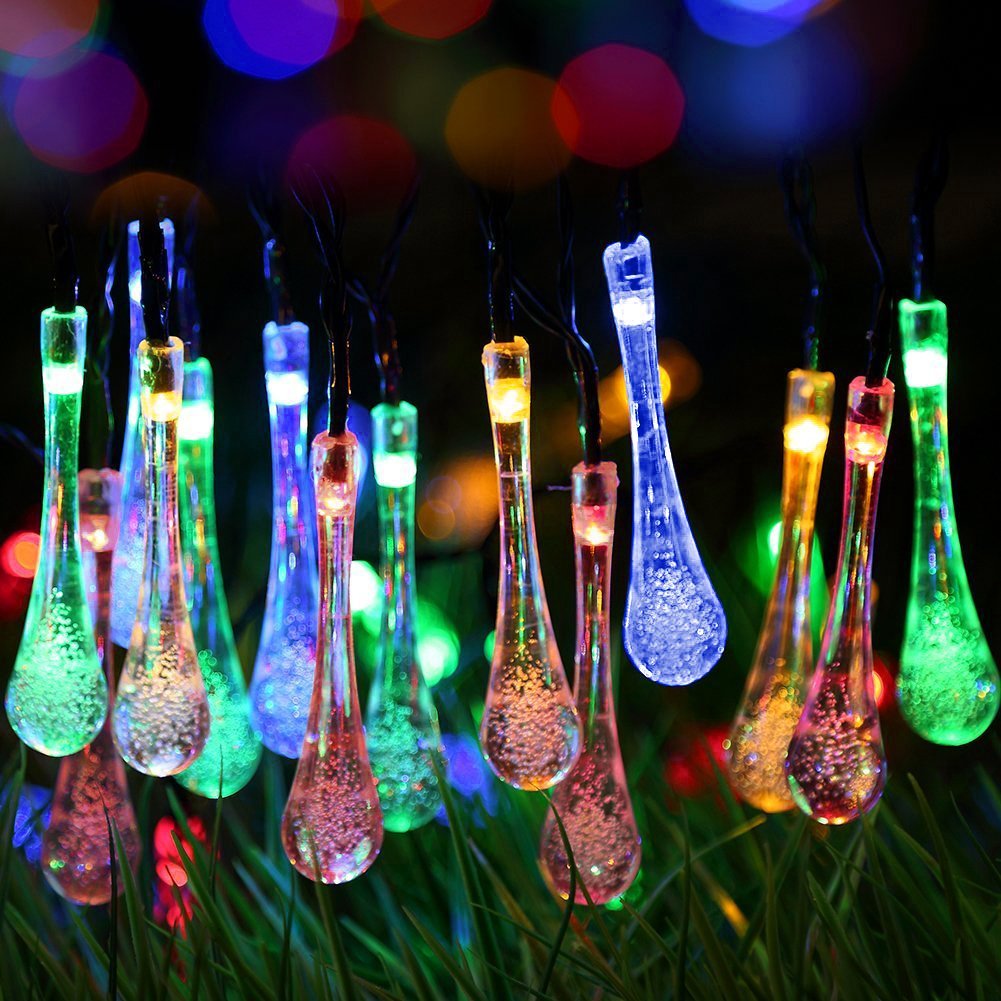 Solar Outdoor Fairy Garden String Lights—$10.99!
