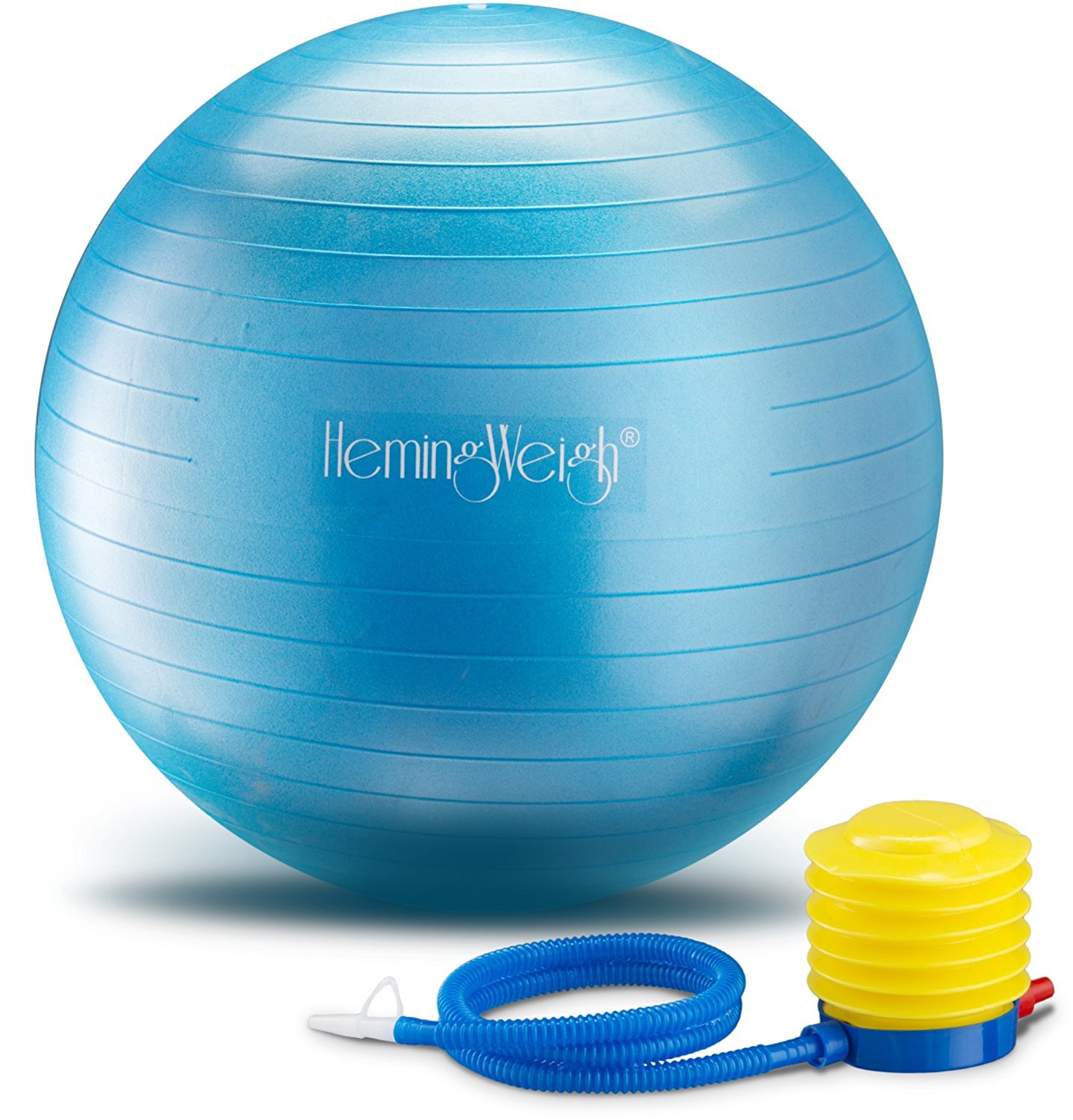 Anti-Burst Ball For Fitness Stability and Yoga, Includes Foot Pump – Just $14.99!