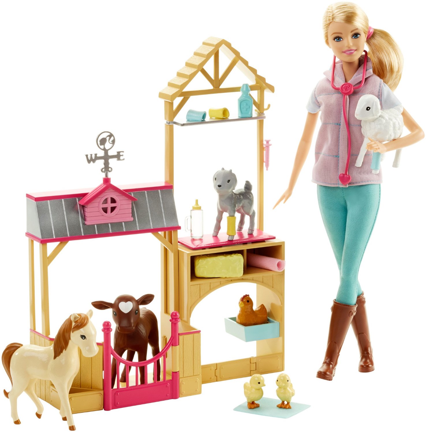 Barbie Careers Farm Vet Doll & Playset – Just $19.49!