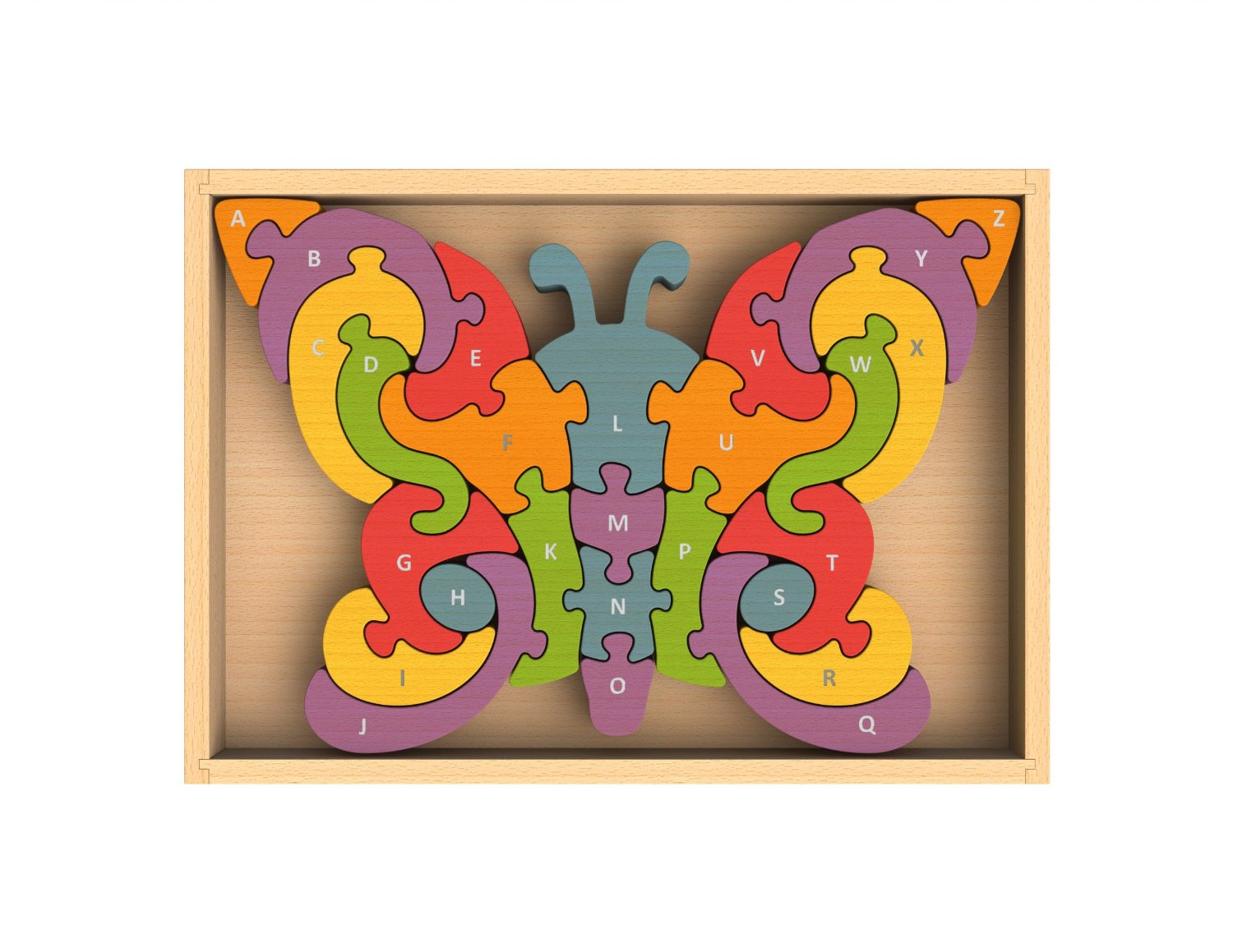 Butterfly Wooden A-Z Puzzle – Just $17.50!