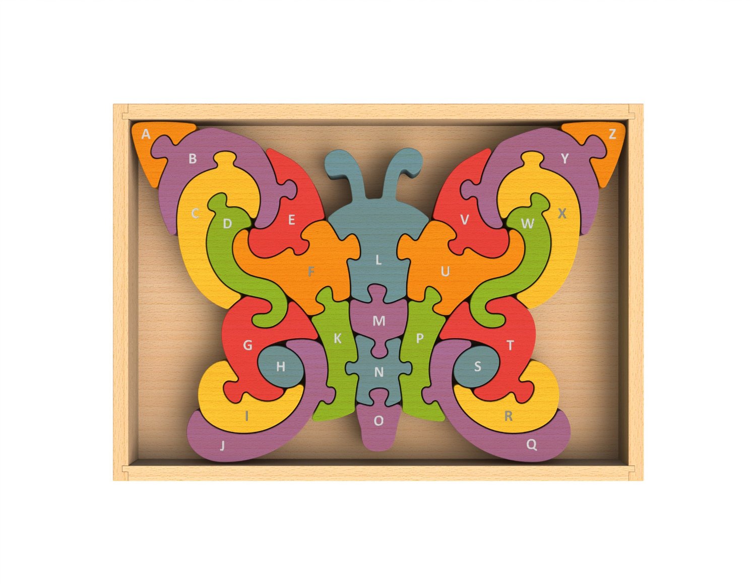 Butterfly Wooden A-Z Puzzle – Just $17.50!