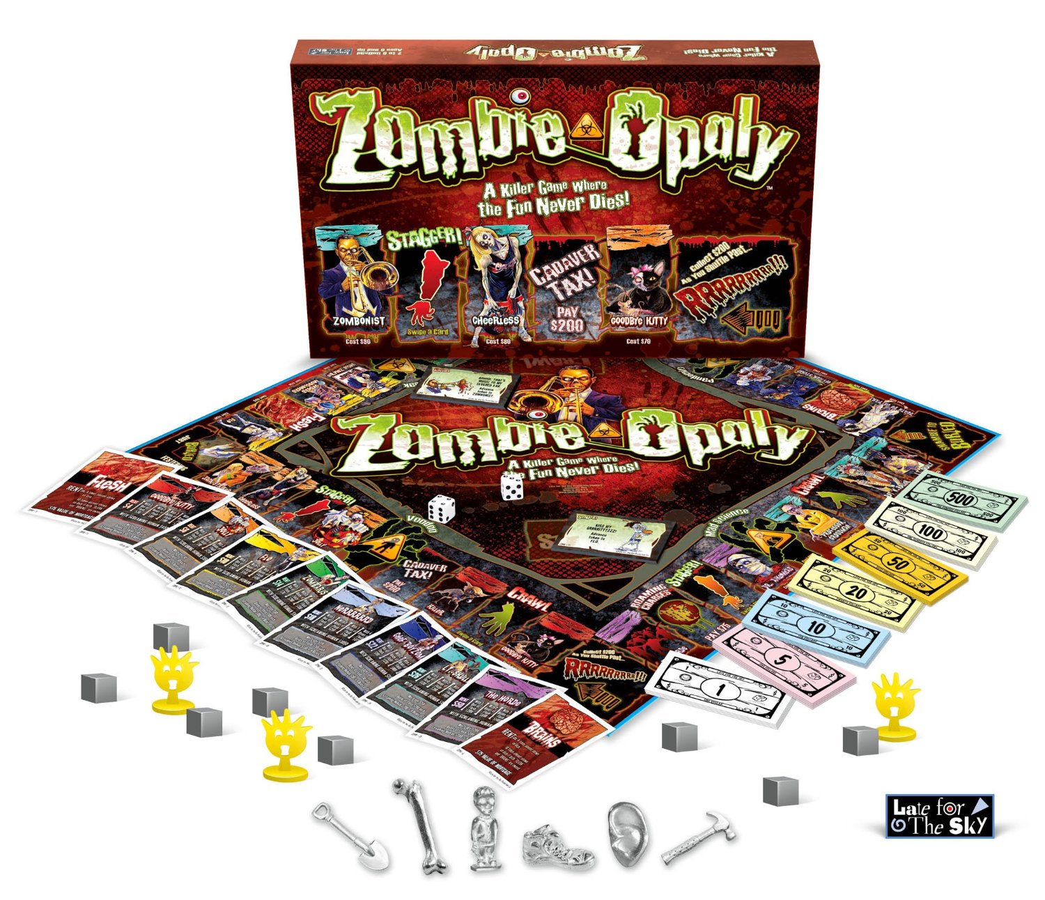 Zombie-Opoly Board Game – Just $16.01!