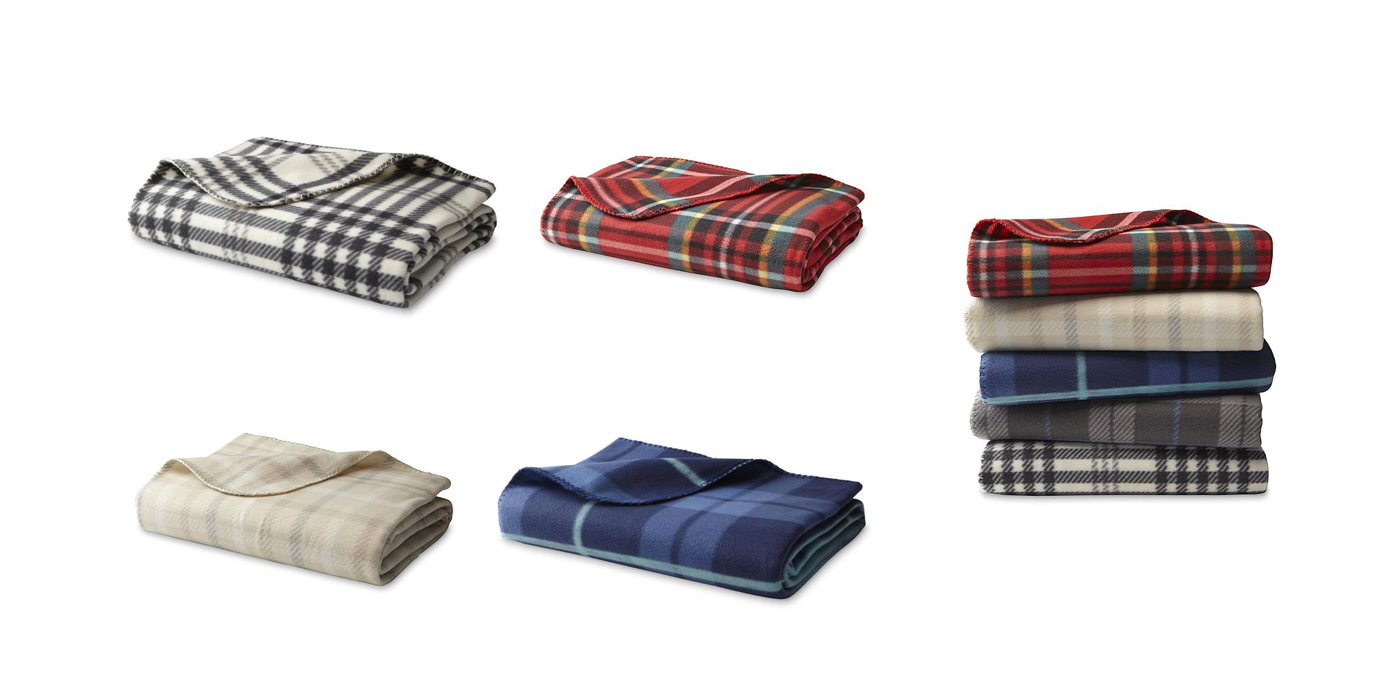 Cannon Plush Plaid Throw Only $4.99!!