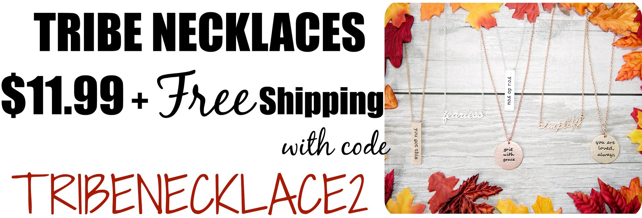 Style Steals – CUTE Tribe Necklaces – Just $11.99! Free shipping!