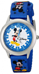 Disney Kids’ “Time Teacher” Stainless Steel Watch $15.99!