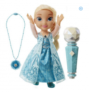 Disney’s Frozen Sing Along Elsa with Bonus Necklace Just $24.91!