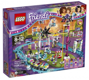 LEGO Friends Amusement Park Roller Coaster Building Kit $79.96!