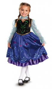 HOT! Disney’s Frozen Anna Deluxe Girl’s Costume Size 7-8 Just $7.25!