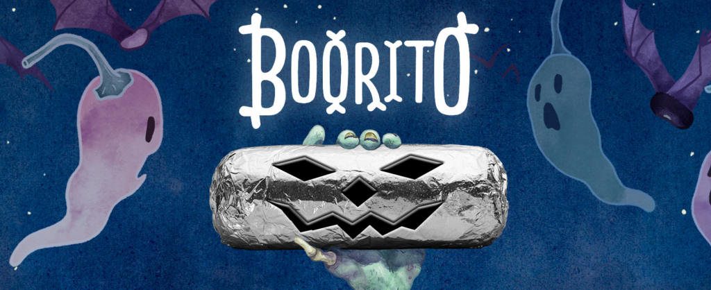 $3.00 Burrito’s, Bowl’s, Salads or Tacos At Chipotle On Halloween!