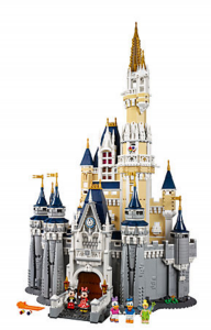 Novelty LEGO Disney Castle Set With Christmas Build Up $349.99!