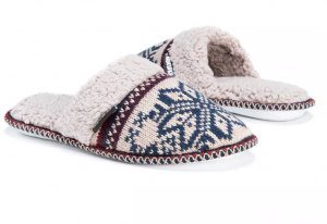 Muk Luk Fairisle Knit Suff Slippers Just $10.99! (Regularly $30.00)