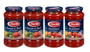 Barilla Pasta Sauce Variety Pack 24 Ounce 4-Count Just $7.21!
