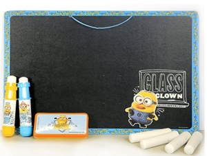 HURRY! What Kids Want Minions Super Deluxe Chalkboard Set Just $4.45 As Add-On Item!