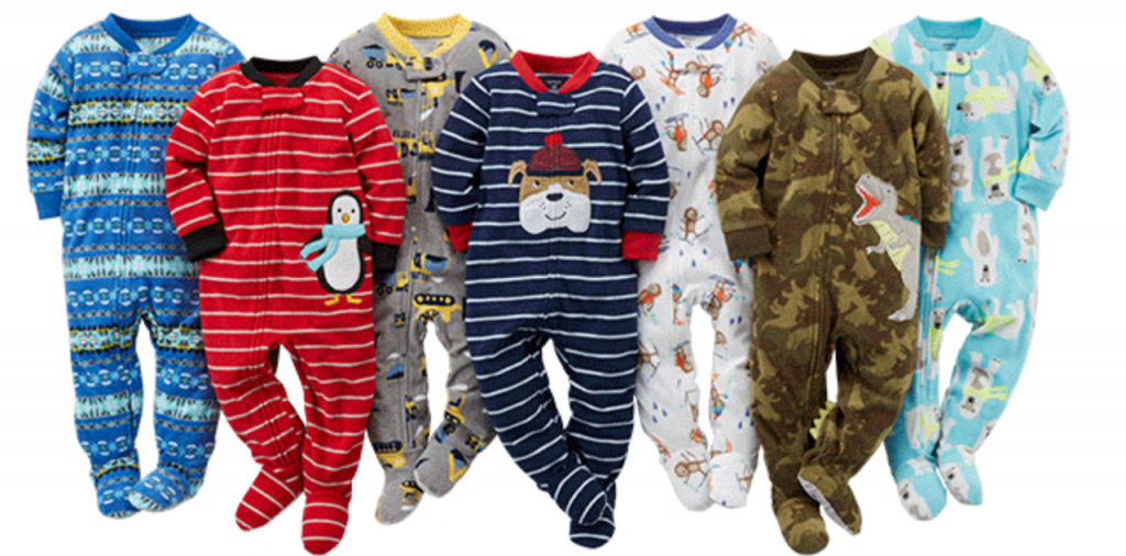$8.00 Cozy One Piece Fleece Jammies, $10.00 Two-Piece PJ Sets, & Up To 50% Off Cozy Fleece At Carters!