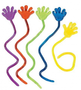 Vinyl Glitter Sticky Hands 72-Count Just $7.00 As Add-On Item! Perfect For Trick-Or-Treaters!