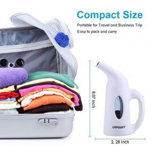 URPOWER Garment Steamer Portable Handheld Fabric Steamer $19.99! (Regularly $40.00)