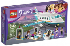 LEGO Friends Heartlake Private Jet Building Kit $23.99!