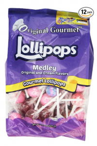 Original Gourmet Medley of Mini-Lollipops 12-Pack $35.77! Just $2.98 Per Bag!