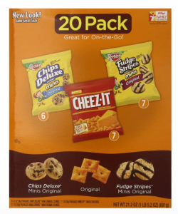 Keebler Cookie and Cheez-It Variety Pack 20-Count Just $5.24 As Add-on!