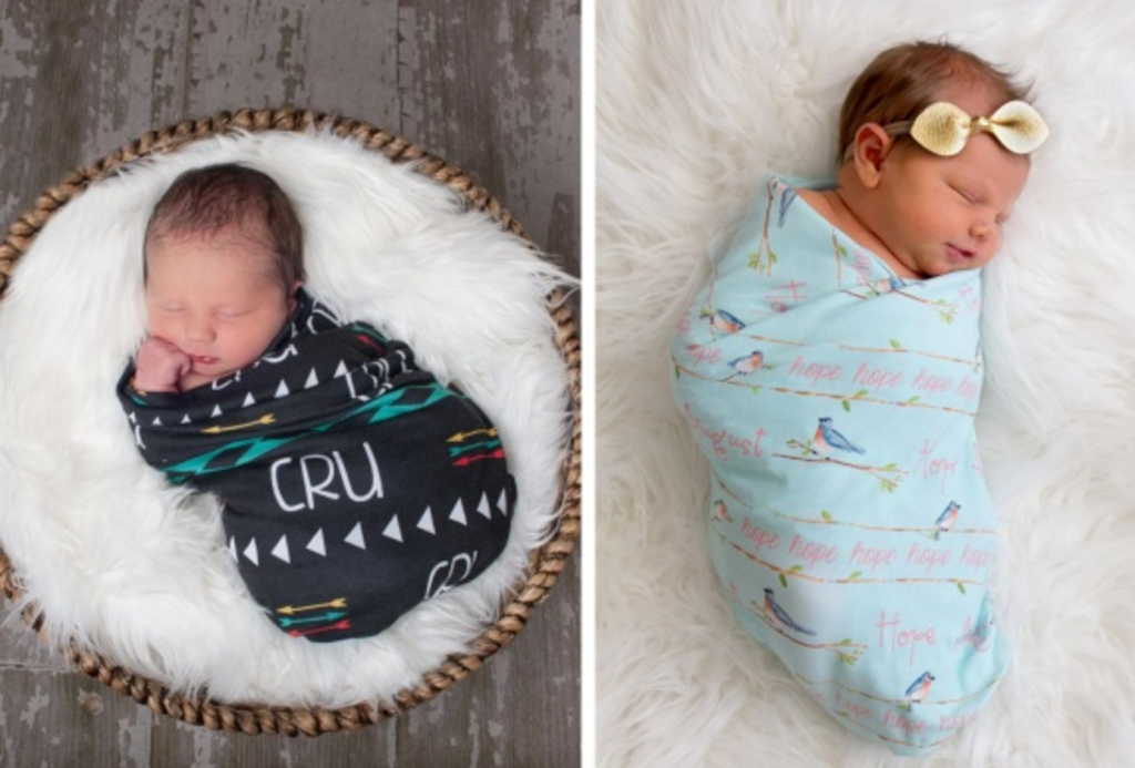 Ultra-Soft Personalized Baby Blankets In 9 Styles Just $24.99!