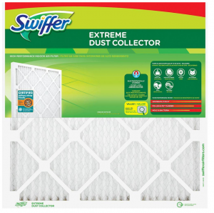 Swiffer 20 in. x 30 in. x 1 in. Extreme Dust Collector Air Filter (Case of 12) $70.95 Today Only! That’s Just $5.91 Per Filter!