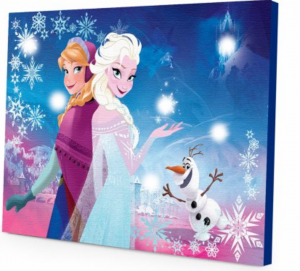 Disney Frozen LED Light Up Canvas Wall Art Just $9.98!