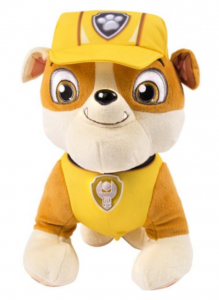 Paw Patrol Deluxe Lights and Sounds Plush- Real Talking Rubble Just $13.14!