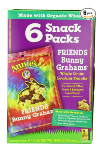 Annie’s Homegrown Friends Bunny Grahams Honey, Chocolate & Chocolate Chip 36-Count Just $11.34!