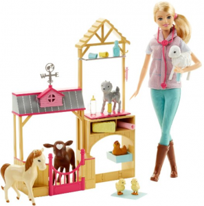 Barbie Careers Farm Vet Doll & Playset Just $19.99!