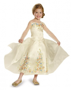 Cinderella Movie Wedding Dress Deluxe Costume Just $12.95!