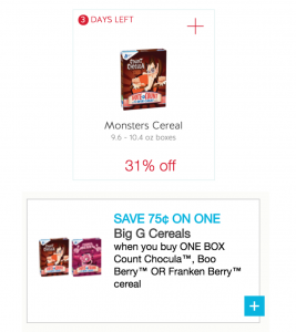 General Mills Halloween Cereal Just $0.98 At Target!