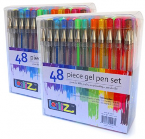 LolliZ Gel Pens 2-Count 48-Piece Set Just $11.99!