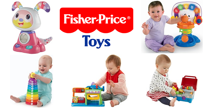 Save Big On Fisher-Price Toys at Amazon!