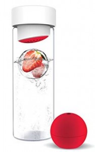 Amazon: Asobu Glass Water Bottle with Fruit Iceball Maker Only $5! (Reg. $26)