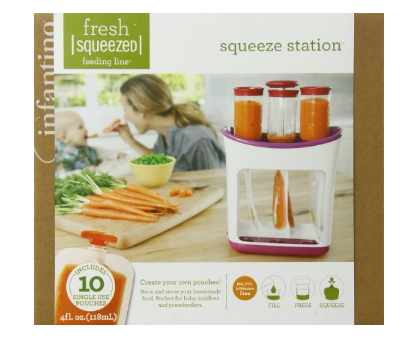 Infantino Squeeze Station for only $16.28! (Reg. $24.99) Make Your Own Squeeze Packs for Your Kids!