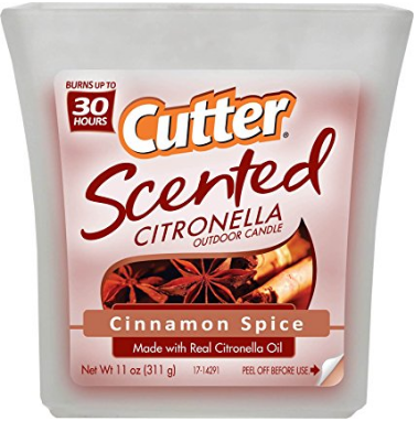 Cutter Scented Citronella Outdoor Candle in Cinnamon Spice Only $5.98! (Reg. $8.42)