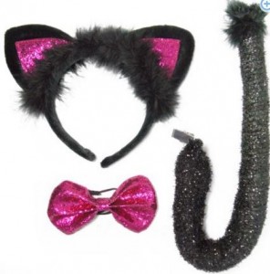 Walmart: Hot Pink Cat Ears Halloween Accessory Kit Only $2.51! (Reg. $4.97)