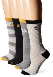 Amazon: Timberland Women’s Assorted Crew Boot Sock (Pack of 4) Only $4.50!