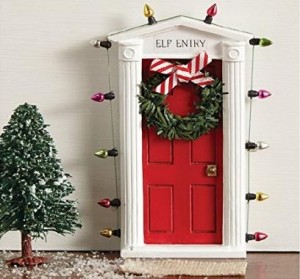 Amazon: Mud Pie Christmas Wall Decor Elf Door Only $13.99!