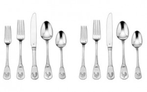 Cuisinart 2-Pack of 20-Piece Flatware Set, French Rooster Only $34.99! (Reg. $89.98)