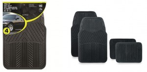 Sears: 4-Piece Pilot Automotive All Season Rubber Floor Mat Set Only $9.49!